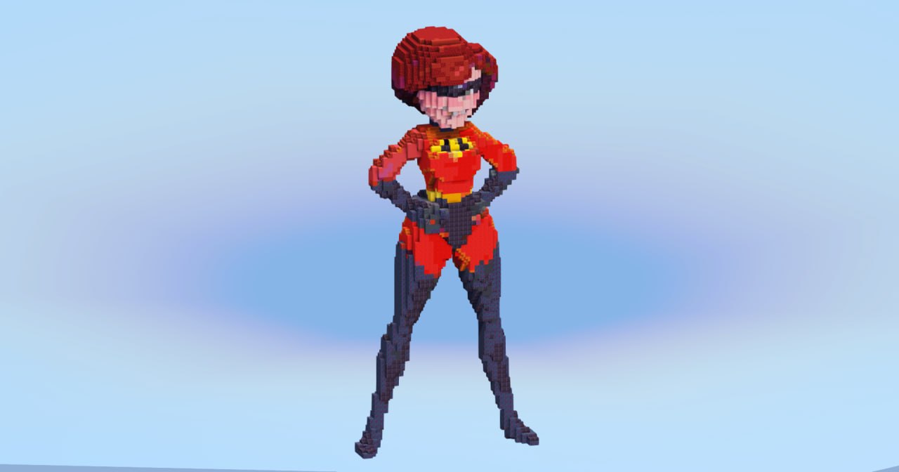 Elastigirl — Minecraft Build by LeonisBuilds