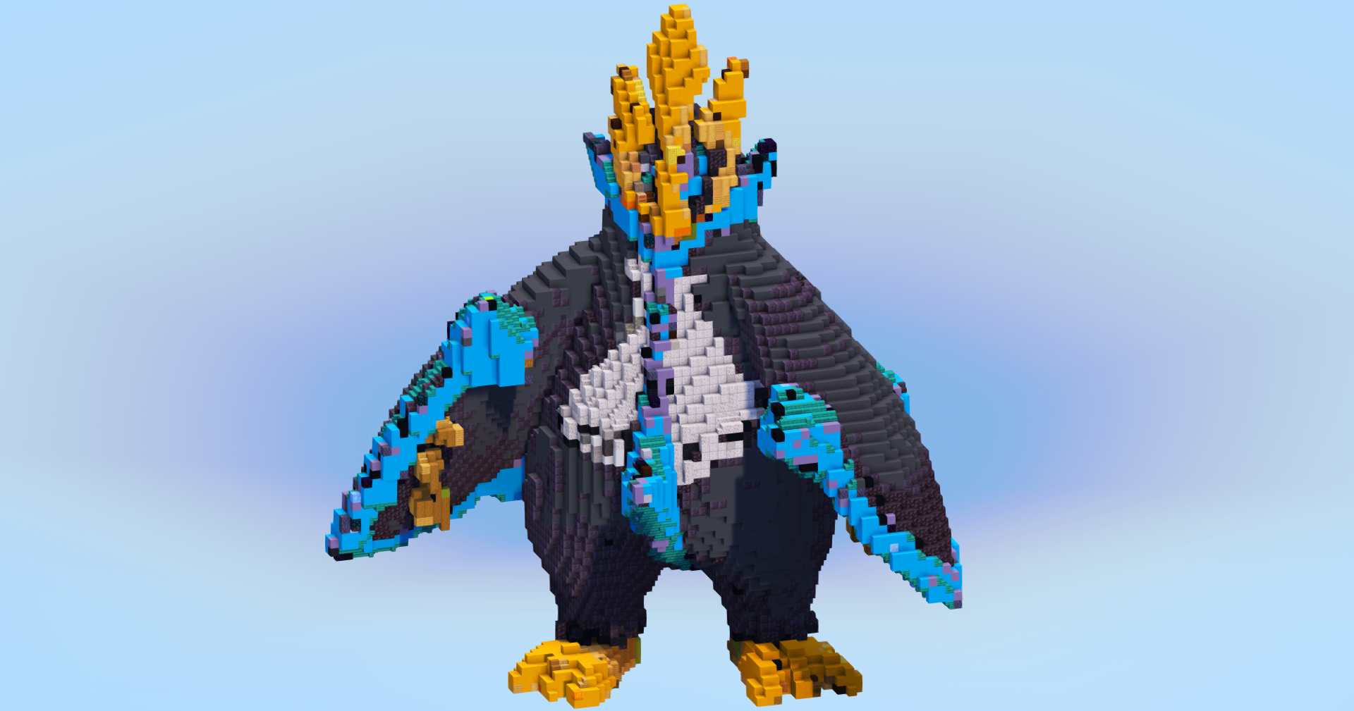 Empoleon — Minecraft Build by LeonisBuilds