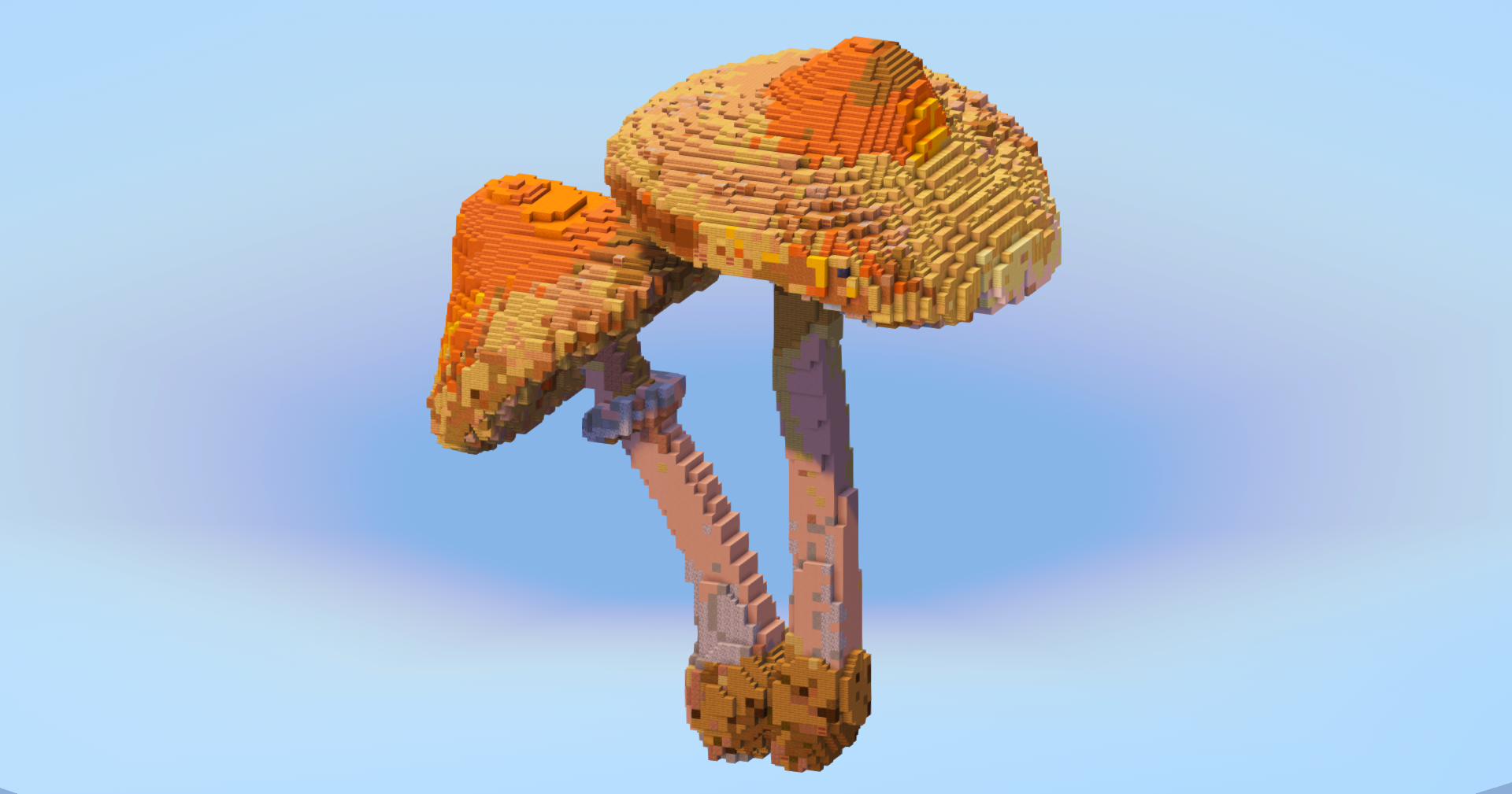 Parasol Mushroom — Minecraft Build by LeonisBuilds