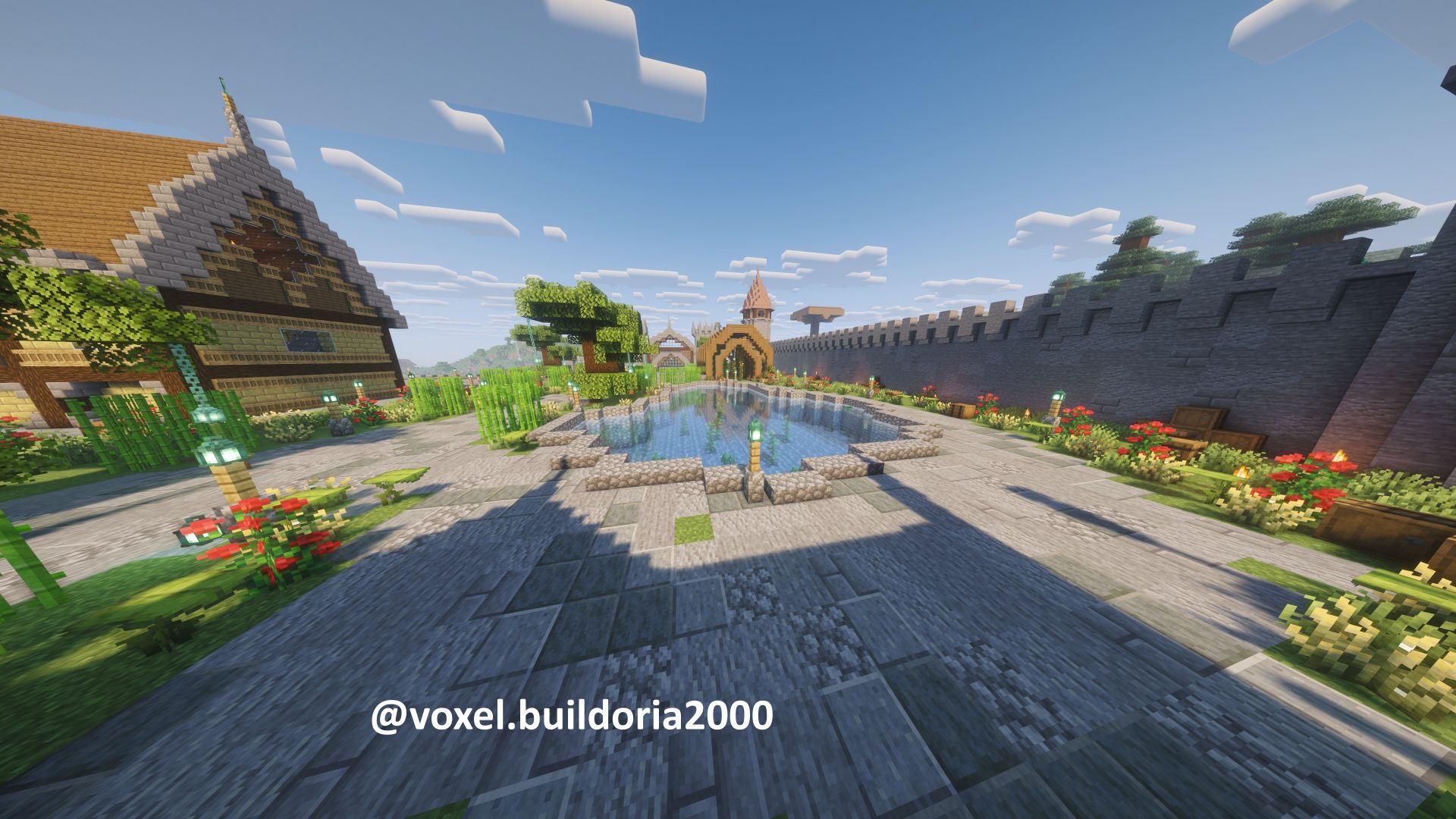 Survival starter base (castle) 26.2 — Minecraft Build by voxel.buildoria2000 (6)