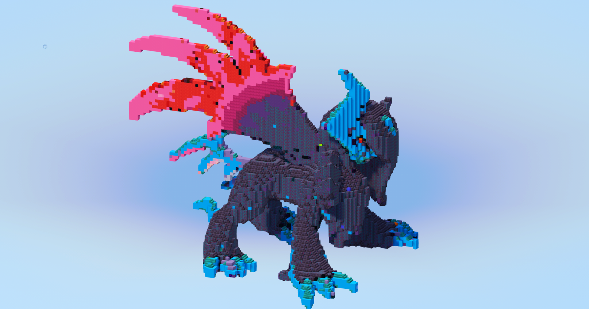 Mega Absol Z — Minecraft Build by LeonisBuilds (2)