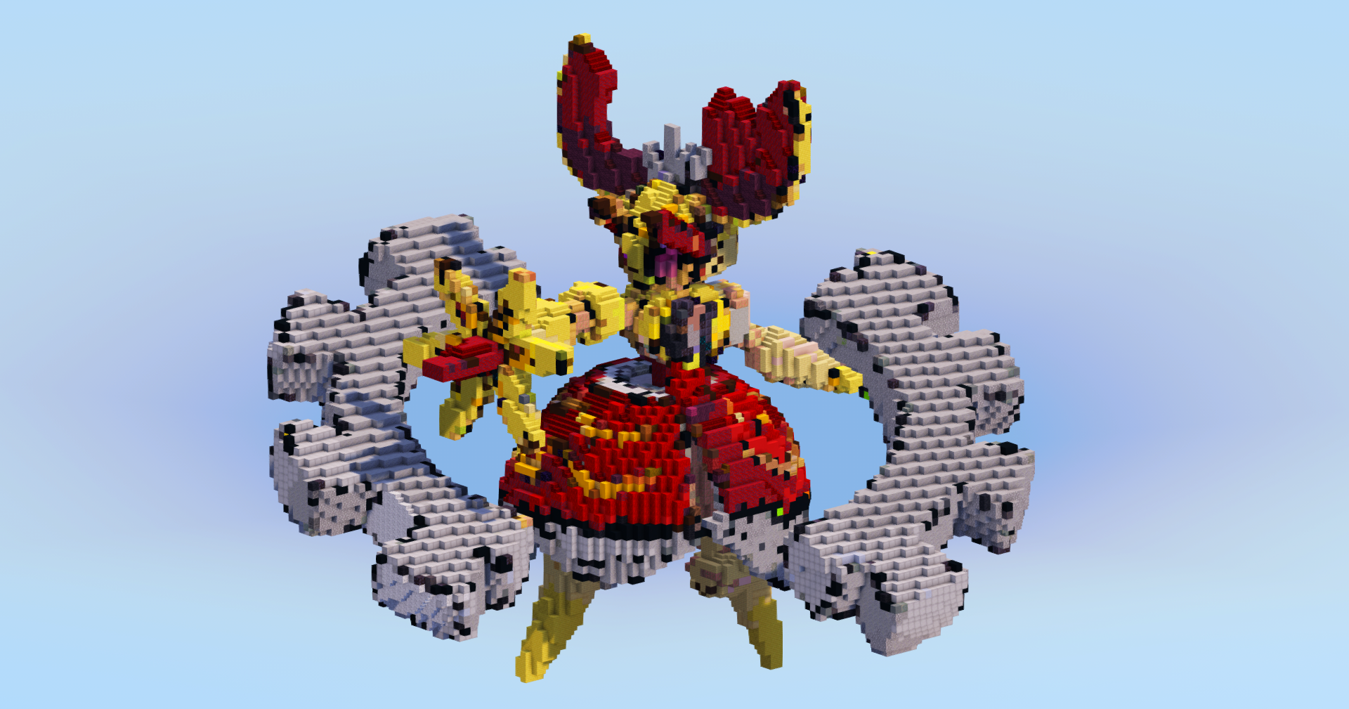Mega Magearna Original — Minecraft Build by LeonisBuilds
