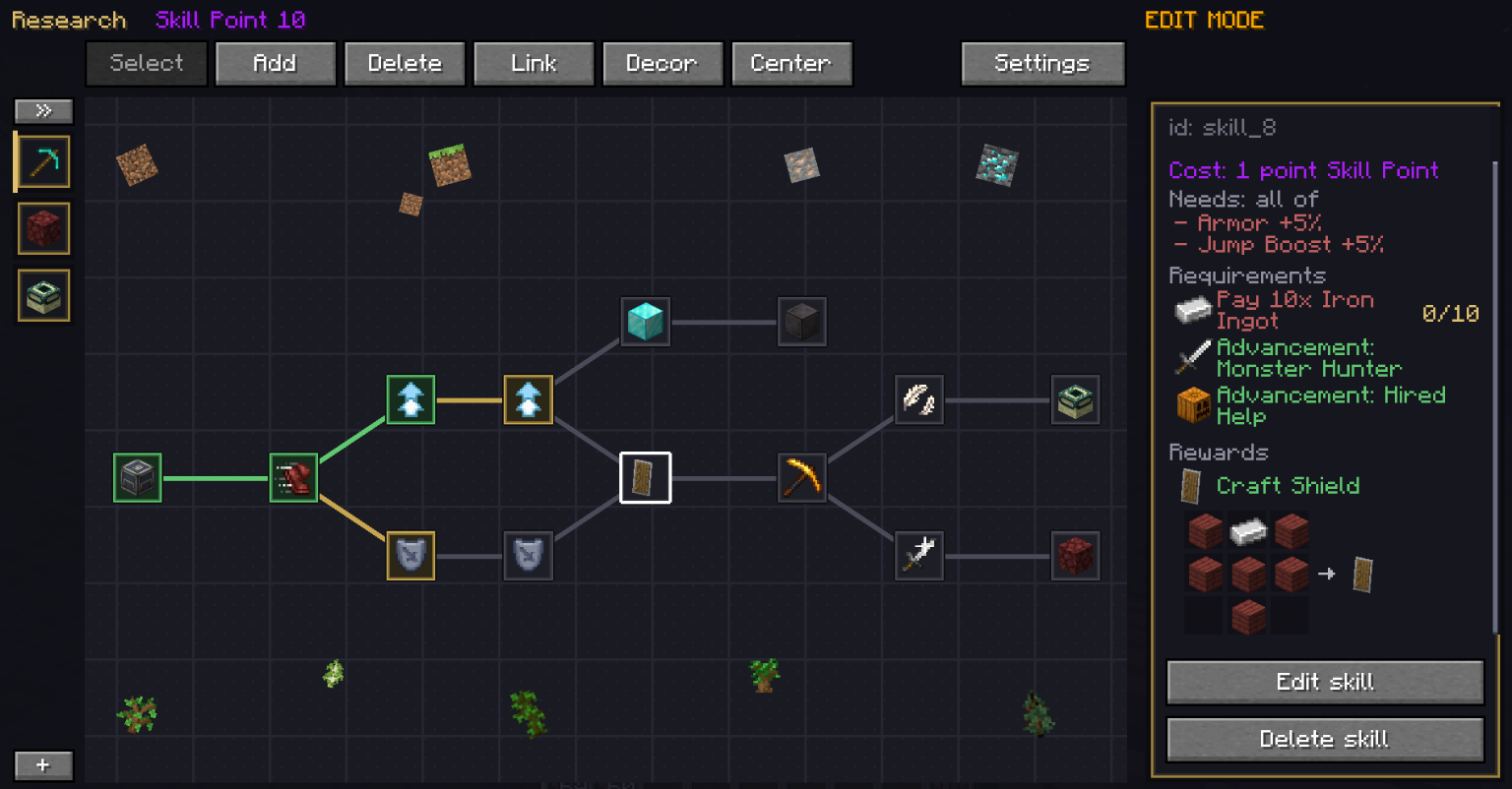 Wan's Skill Tree — Minecraft Mod by LeonisBuilds (2)