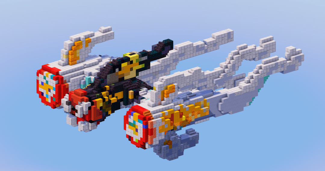 Mega Eelektross from Pokemon — Minecraft Build by LeonisBuilds