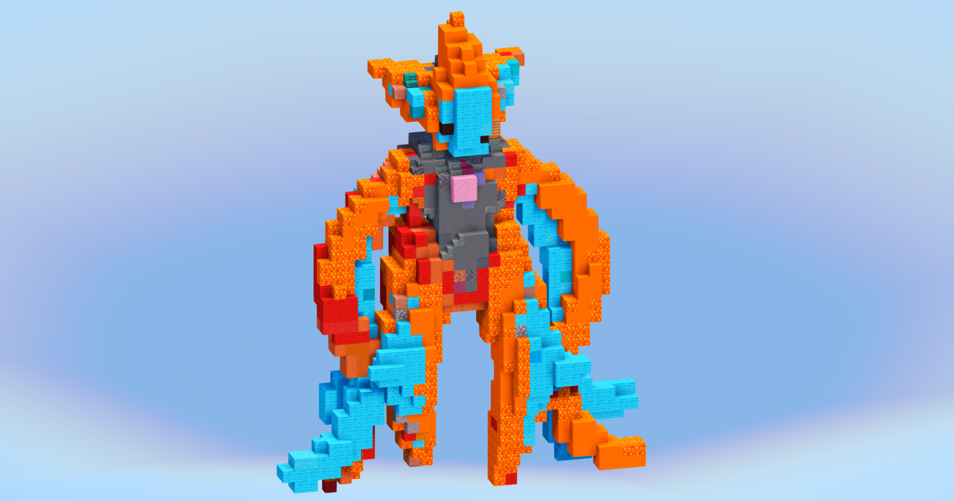 Deoxys Attack from Pokemon — Minecraft Build by LeonisBuilds (2)