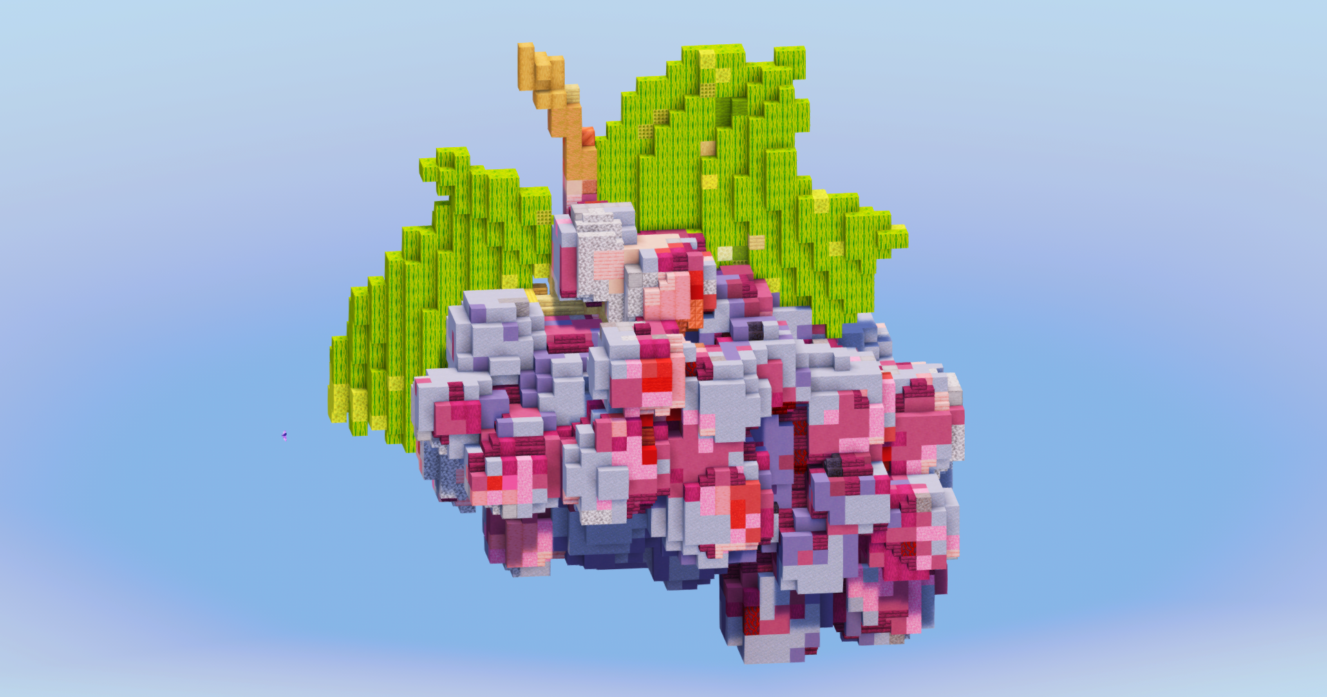 Red Grapes Fruit — Minecraft Build by LeonisBuilds (2)