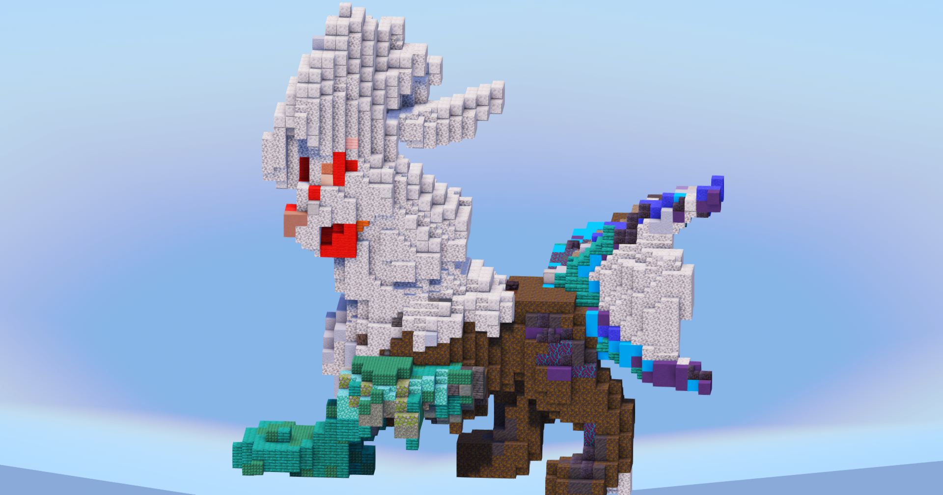 Silvally from Pokemon — Minecraft Build by LeonisBuilds