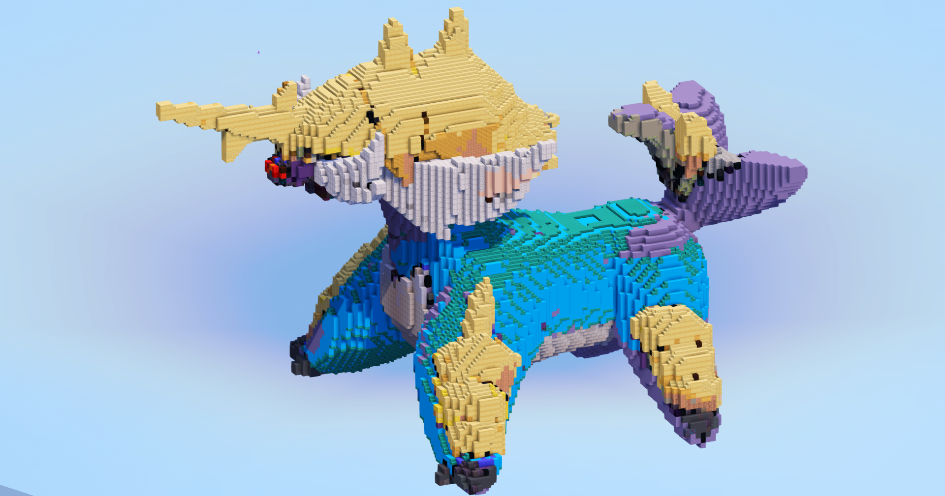 Samurott — Minecraft Build by LeonisBuilds (2)