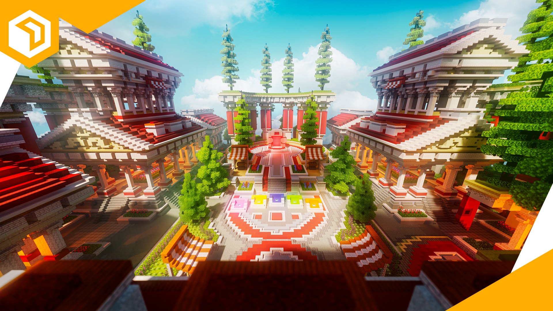 Olympus Hub — Minecraft Build by OrioniX