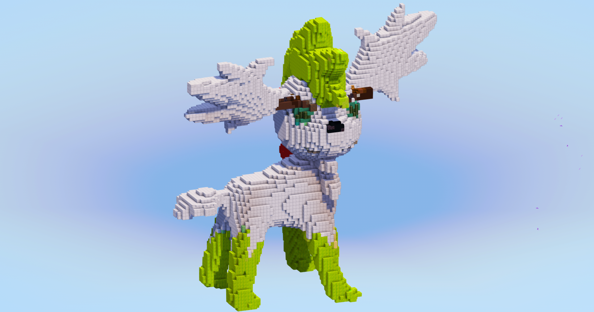 Shaymin Sky — Minecraft Build by LeonisBuilds