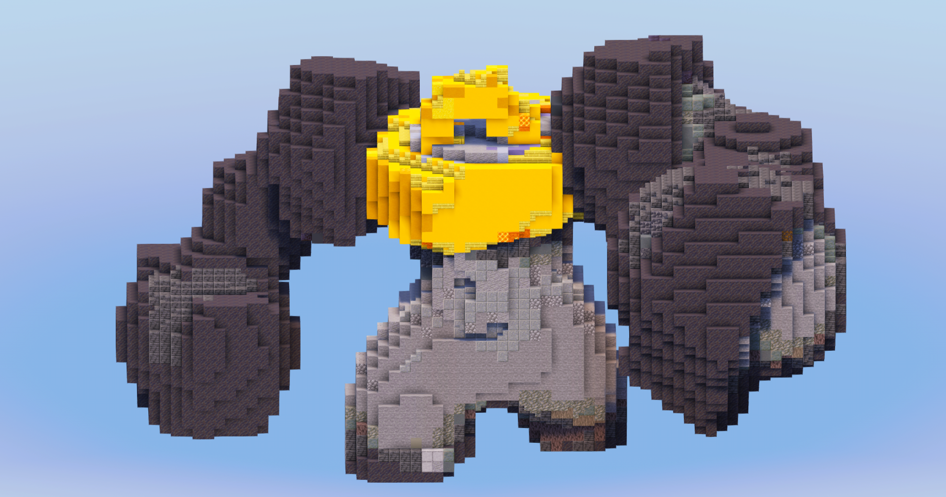 Melmetal from Pokemon — Minecraft Build by LeonisBuilds
