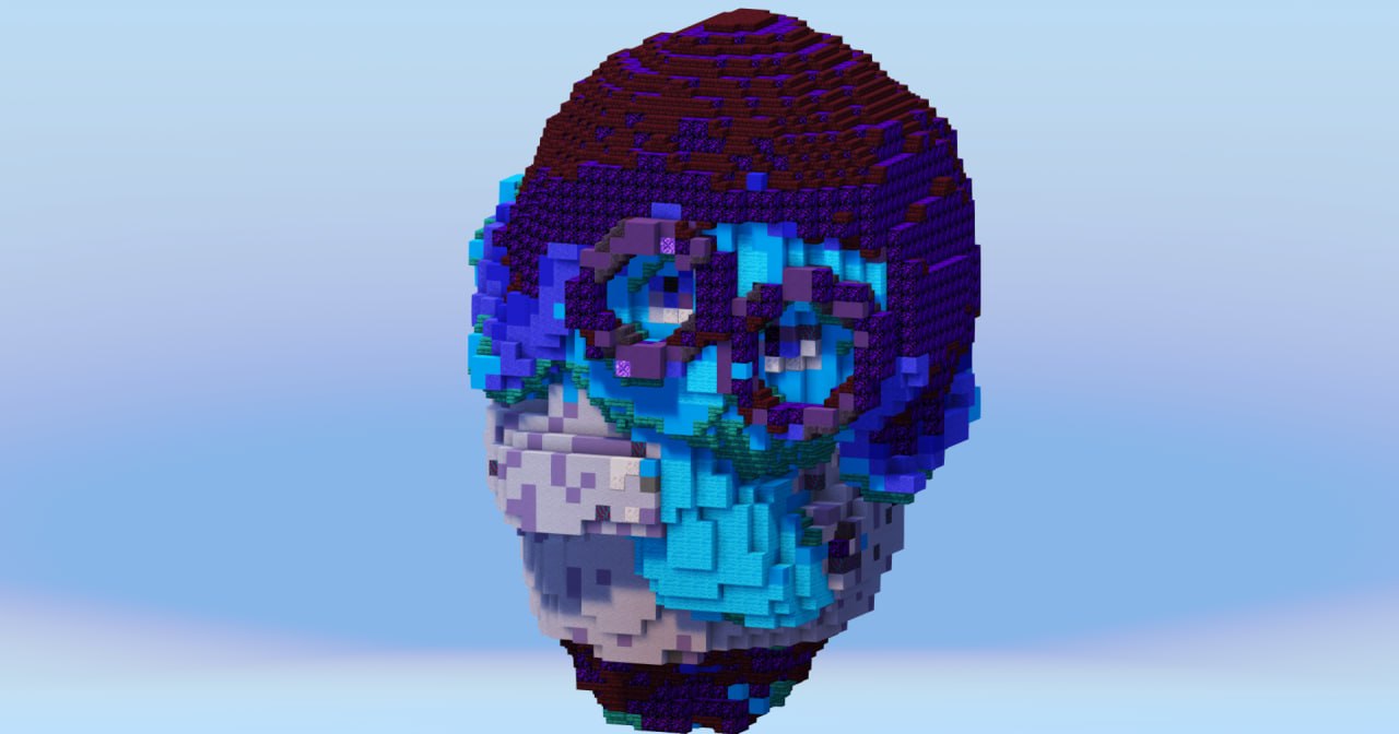 Sadness from Disney Inside Out — Minecraft Build by LeonisBuilds (2)