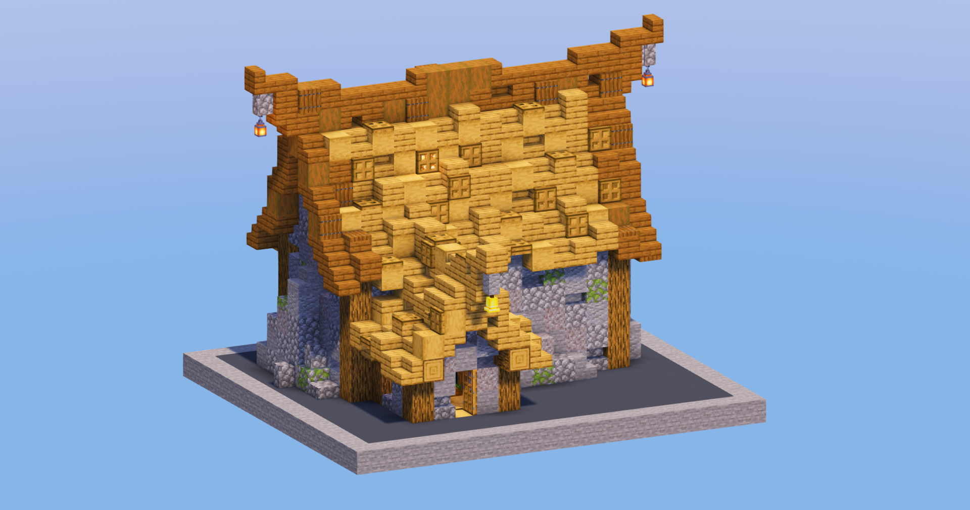 Oak Medieval House 3 — Minecraft Build by LeonisBuilds