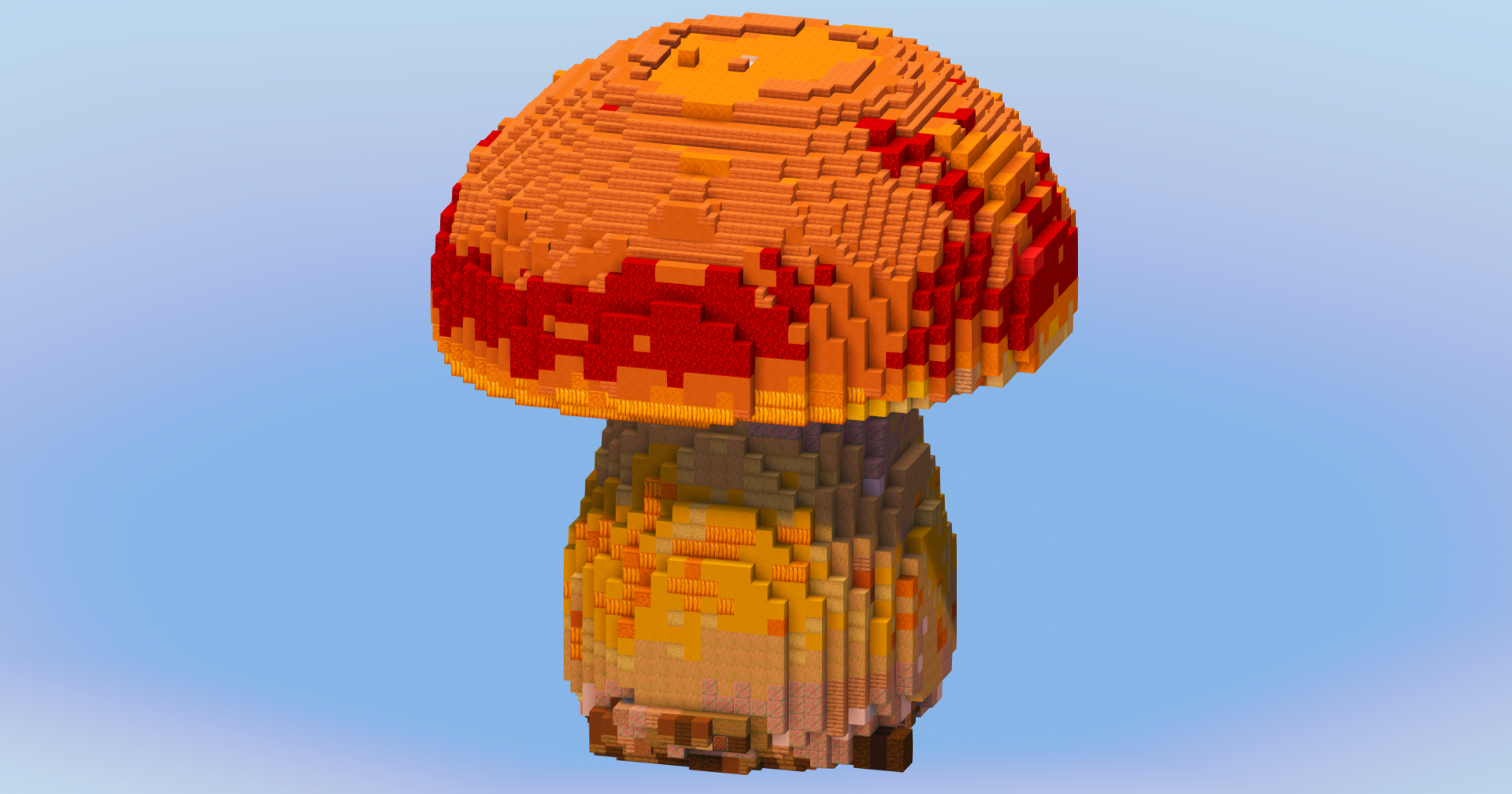Porcini Mushroom — Minecraft Build by LeonisBuilds (2)