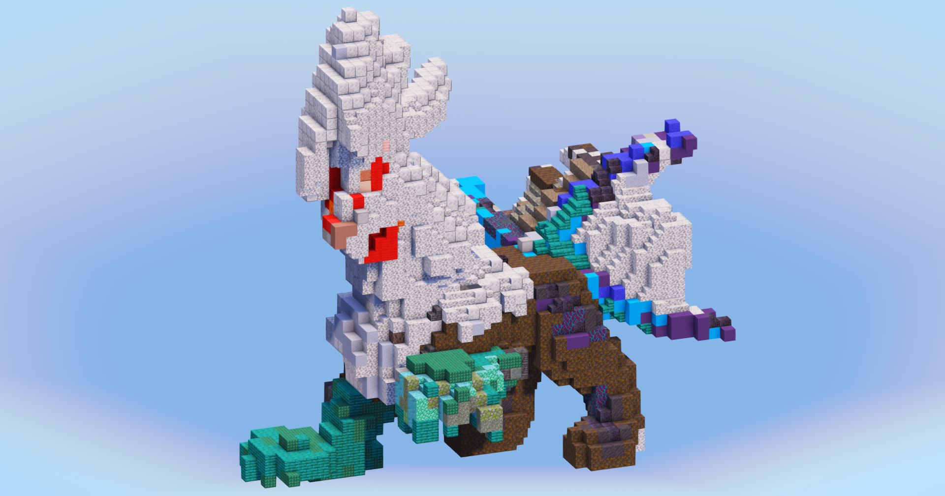 Silvally from Pokemon — Minecraft Build by LeonisBuilds (2)