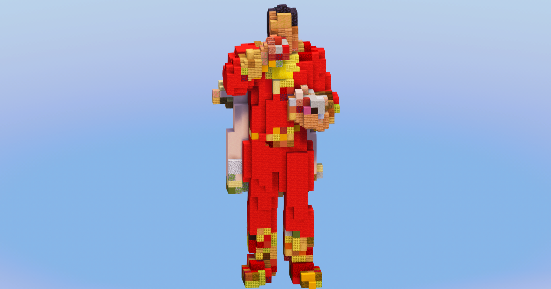 Shazam from DC Comics — Minecraft Build by LeonisBuilds