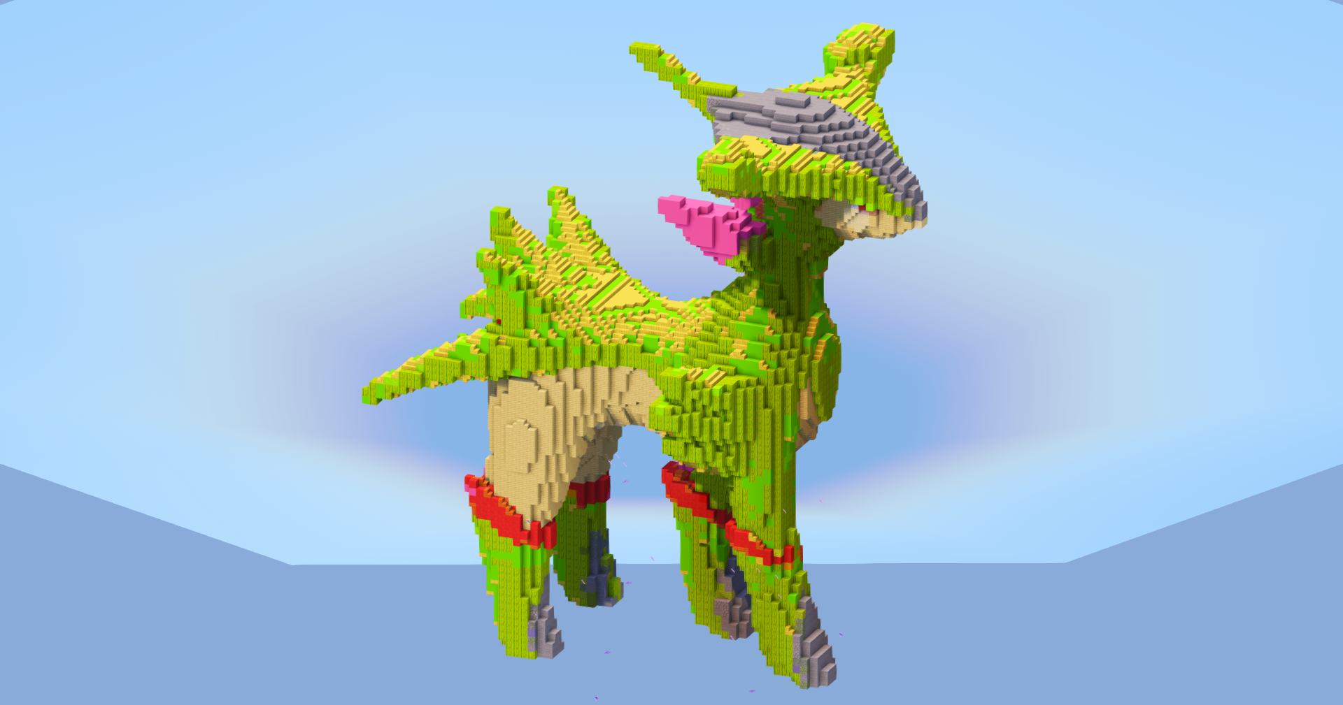 Virizion — Minecraft Build by LeonisBuilds