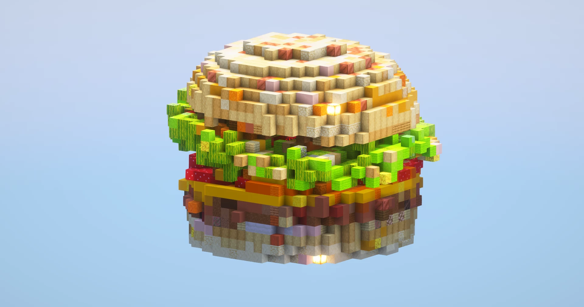 Minecraft Food and Fruit Builds