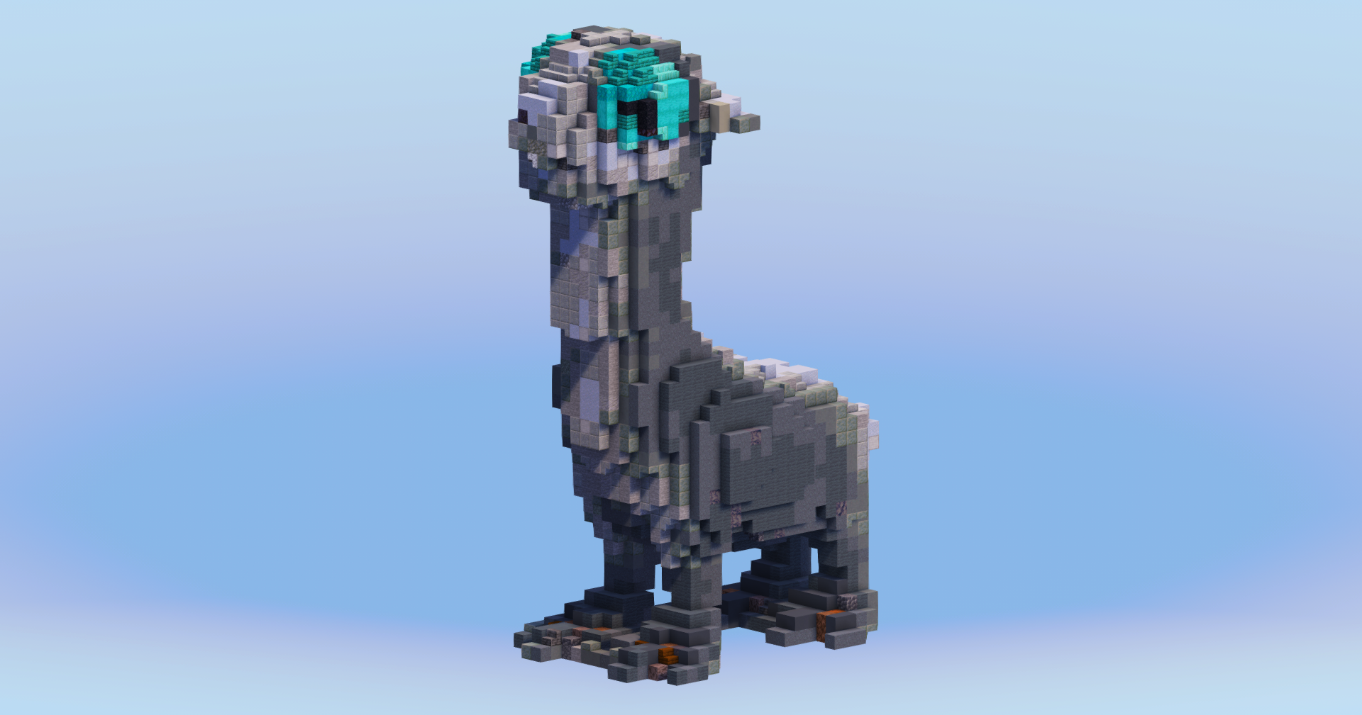 Mooncalf from Harry Potter Fantastic Beasts and Where to Find Them — Minecraft Build by LeonisBuilds (2)