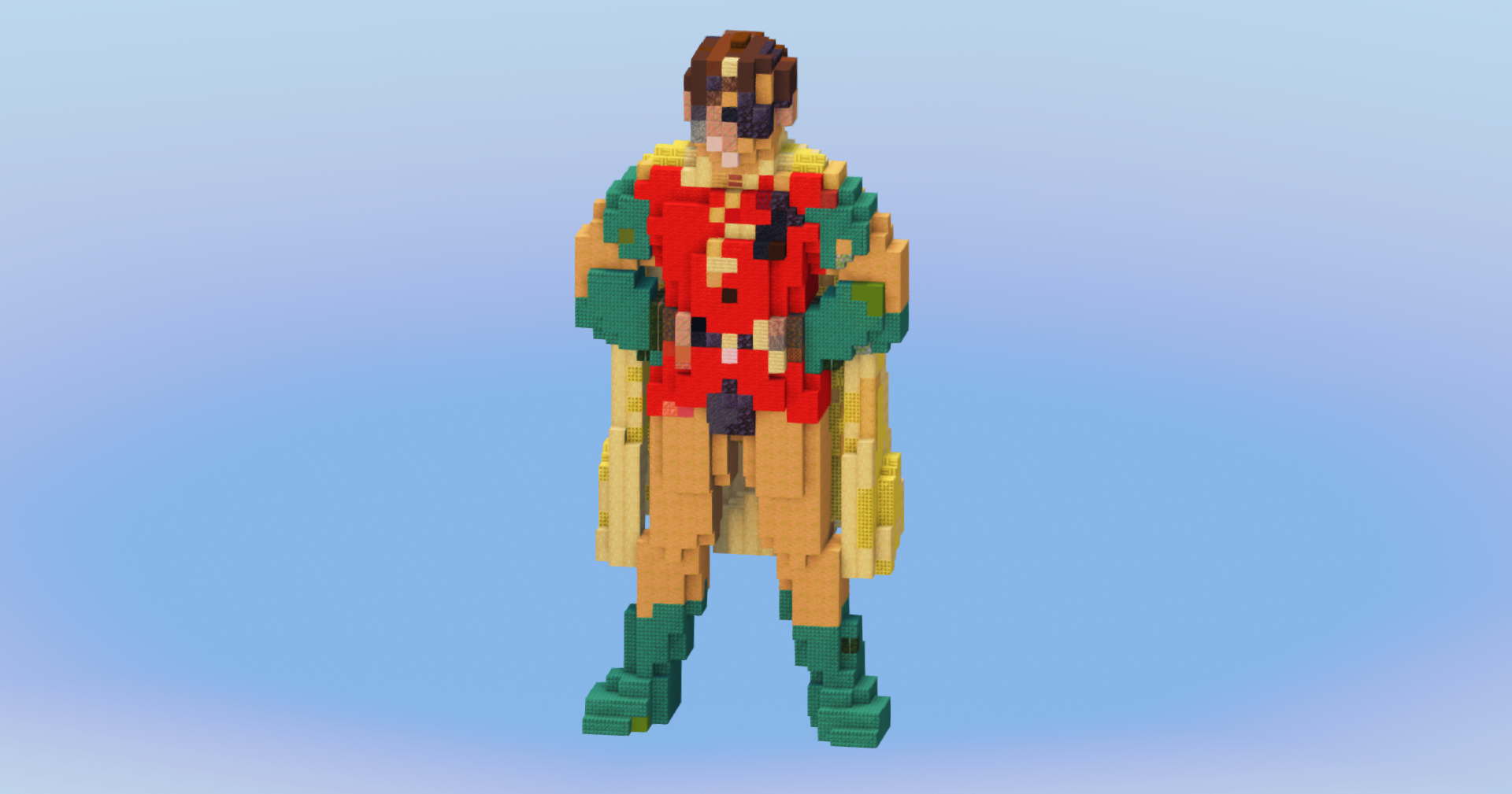 Robin from DC Comics — Minecraft Build by LeonisBuilds (2)