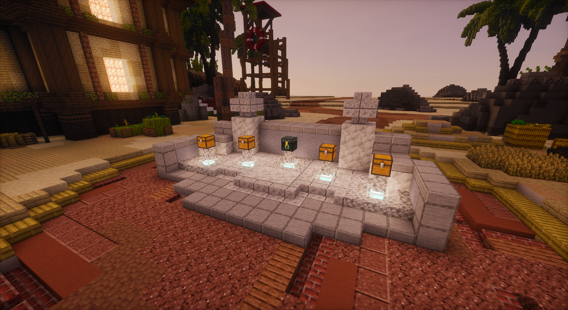 Summer Lifesteal with Warzone — Minecraft Build by OrioniX (3)
