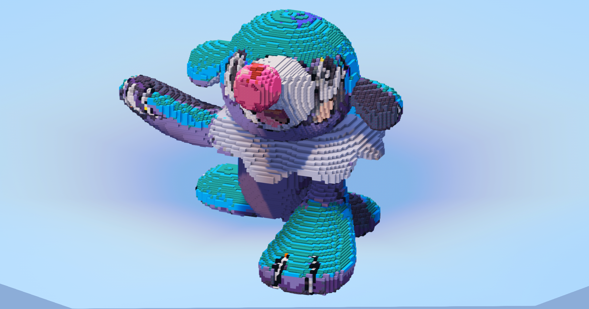 Popplio — Minecraft Build by LeonisBuilds