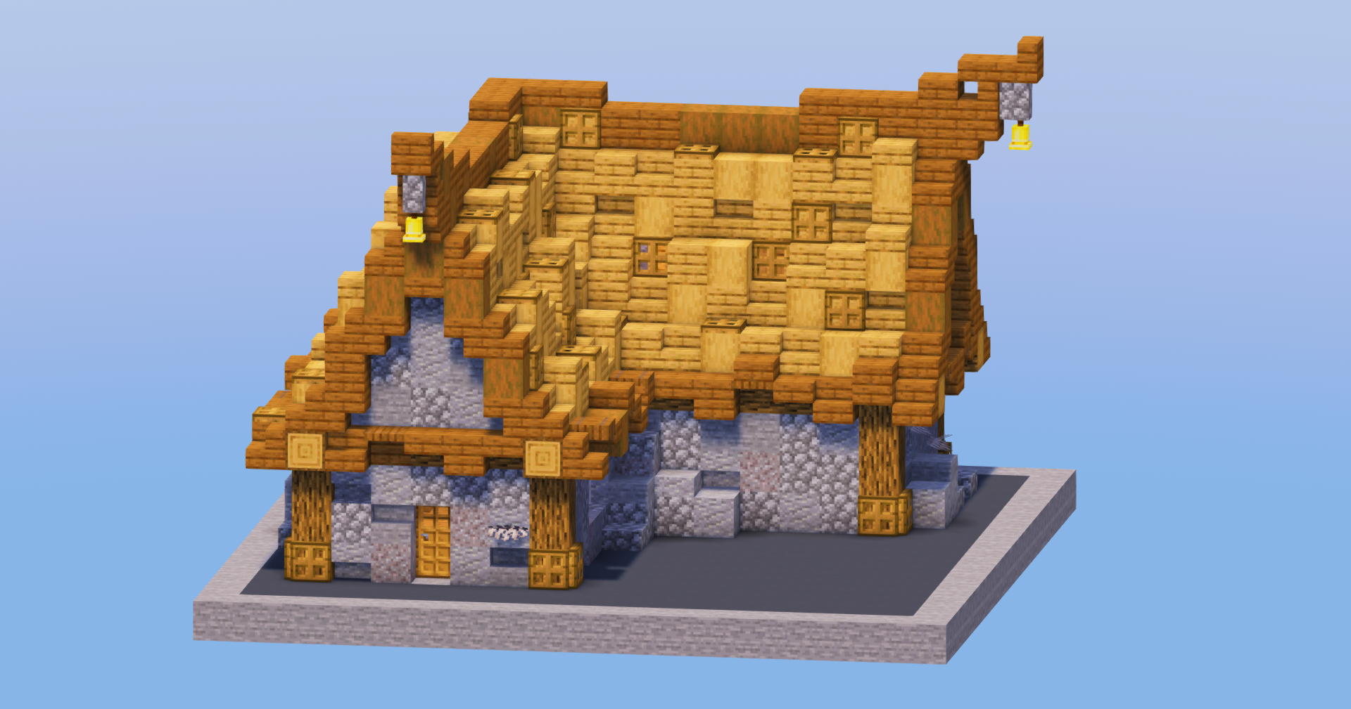 Oak Medieval House 11 — Minecraft Build by LeonisBuilds