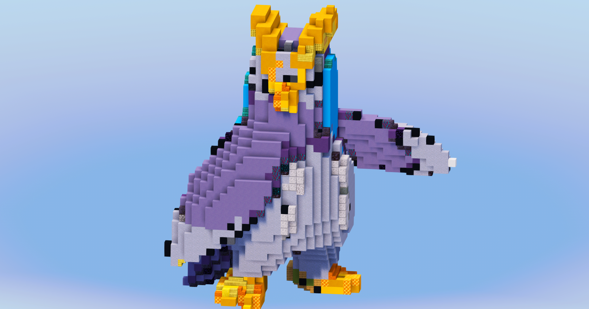 Prinplup from Pokemon — Minecraft Build by LeonisBuilds