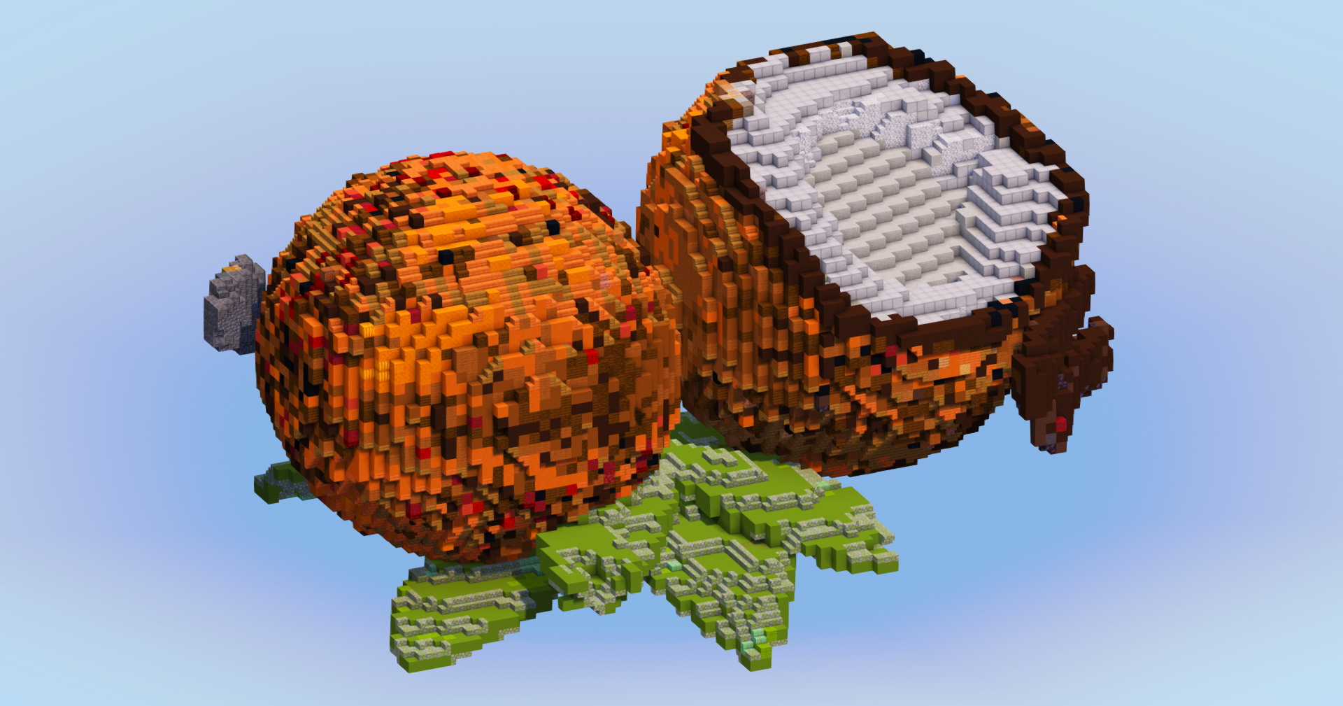 Coconut Fruit — Minecraft Build by LeonisBuilds (2)