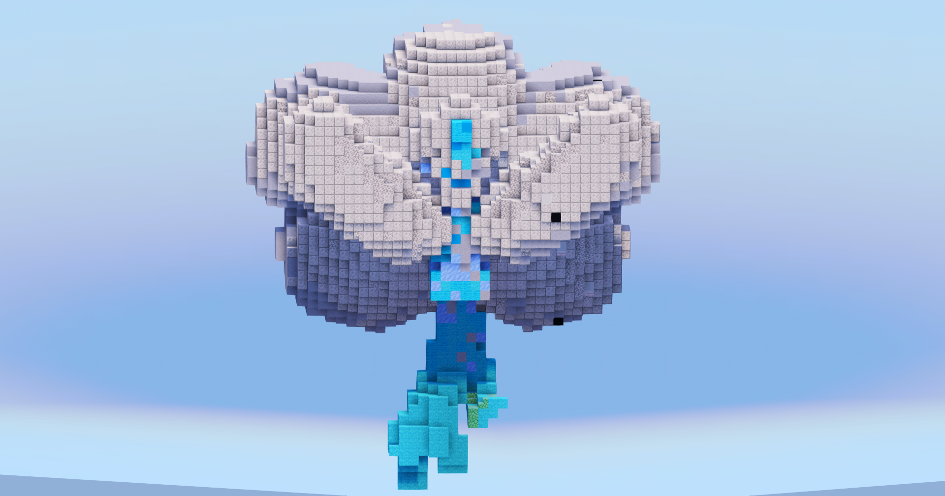 Mega Altaria from Pokemon — Minecraft Build by LeonisBuilds (2)
