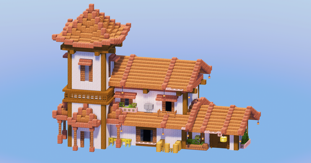Jungle Japanese House 2 — Minecraft Build by LeonisBuilds