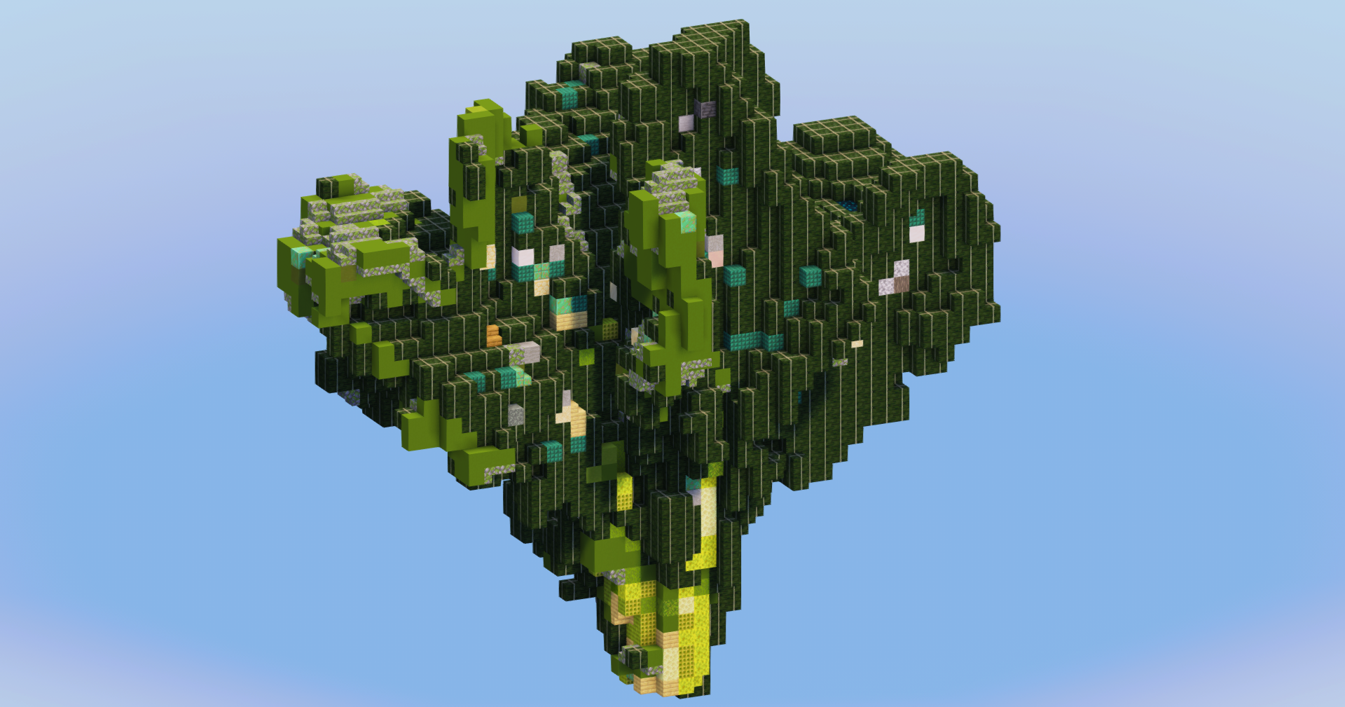 Kale Vegetable — Minecraft Build by LeonisBuilds (2)