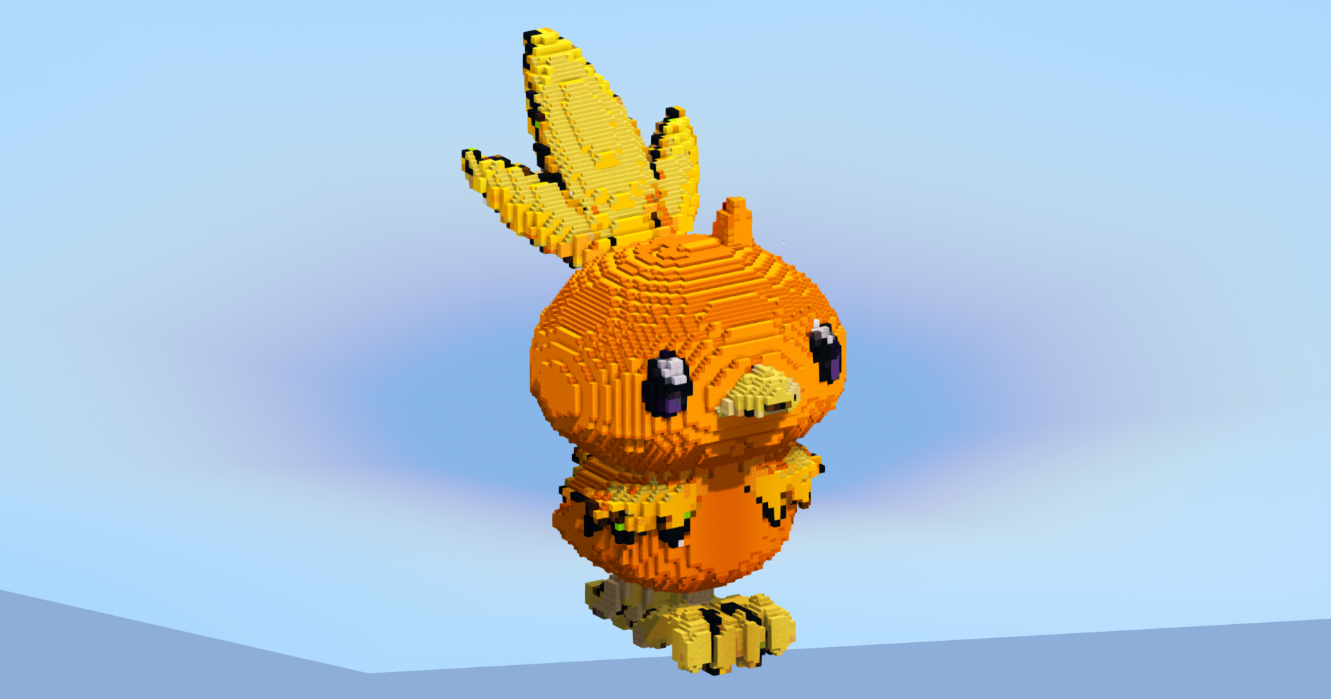 Torchic — Minecraft Build by LeonisBuilds
