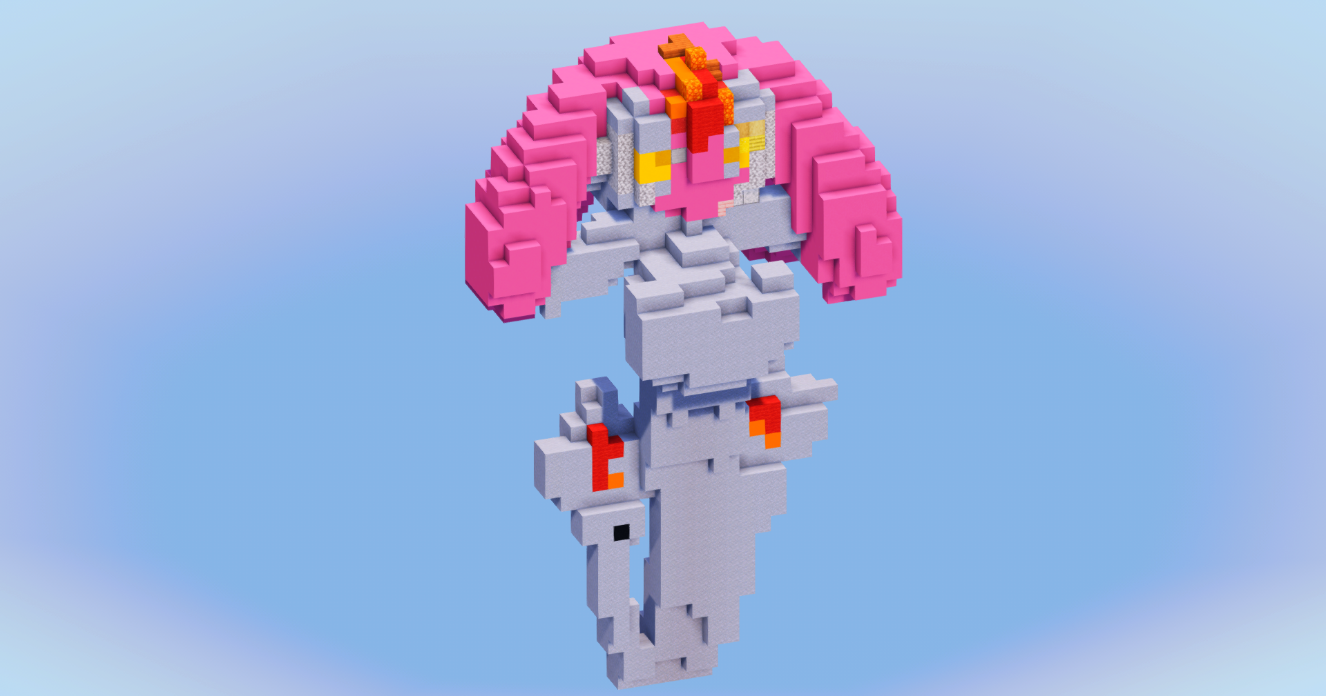 Mesprit from Pokemon — Minecraft Build by LeonisBuilds (2)