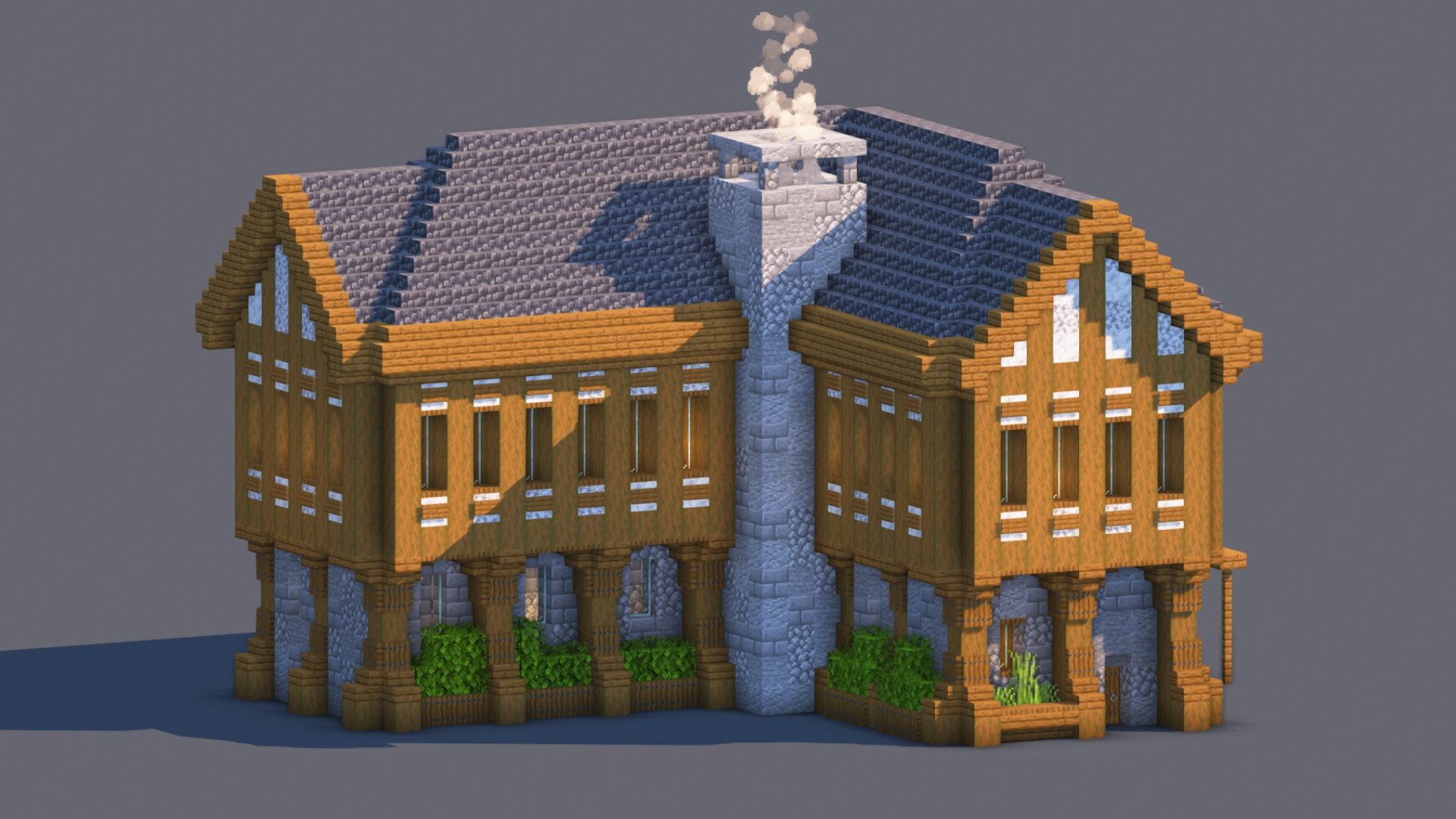 Medieval House – Fully Decorated Interior | Download — Minecraft Build by RaekonBuilds