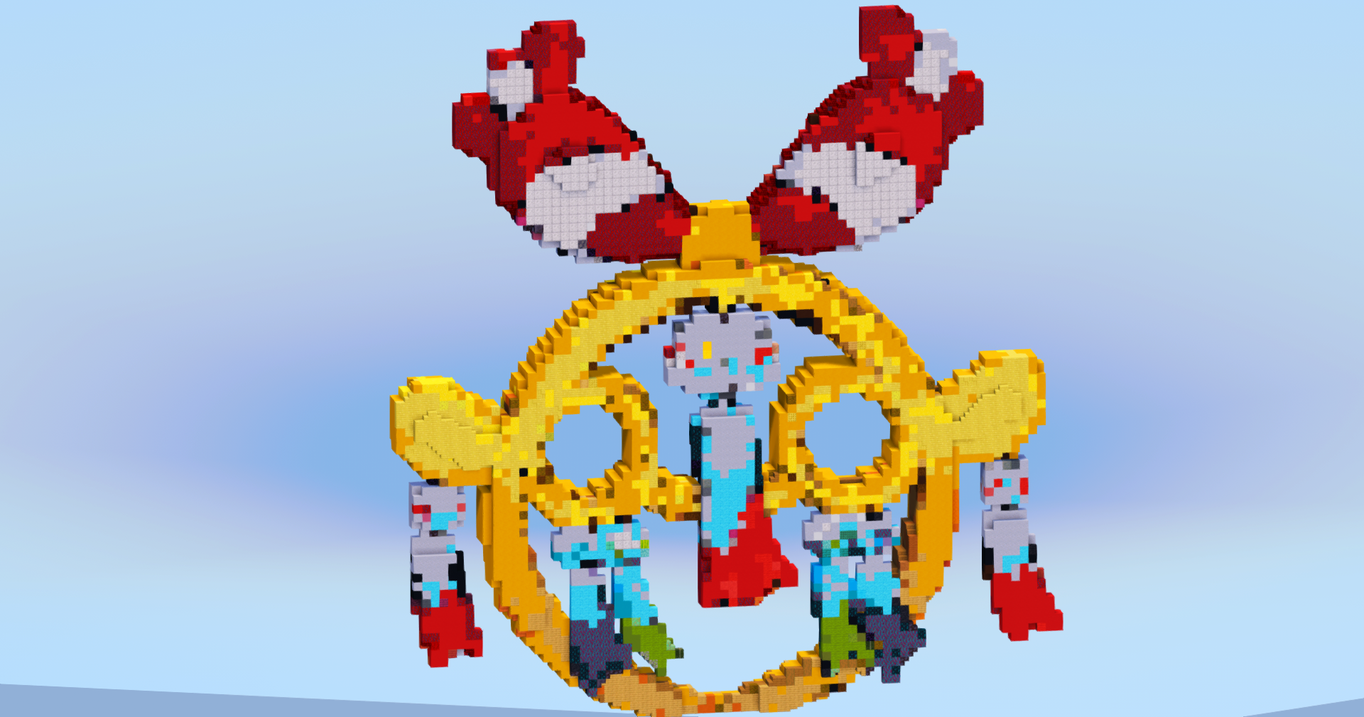 Mega Chimecho — Minecraft Build by LeonisBuilds (2)