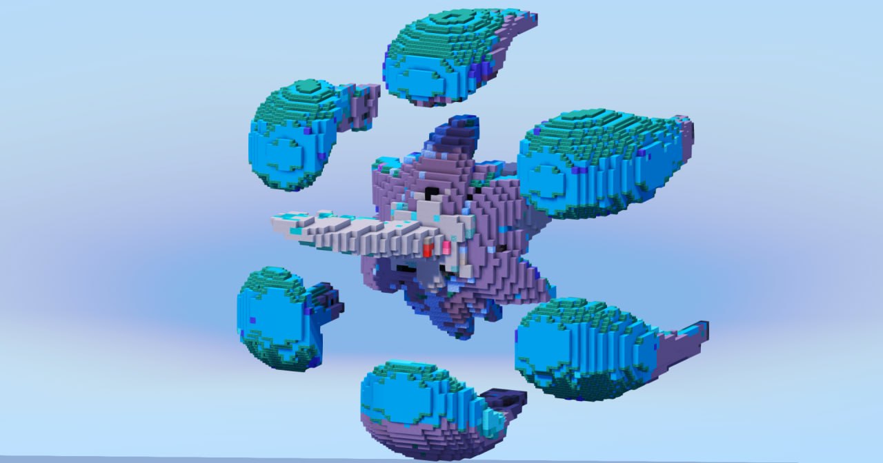 Mega Glimmora — Minecraft Build by LeonisBuilds