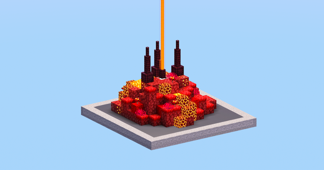 Nether Beacon Design — Minecraft Build by LeonisBuilds