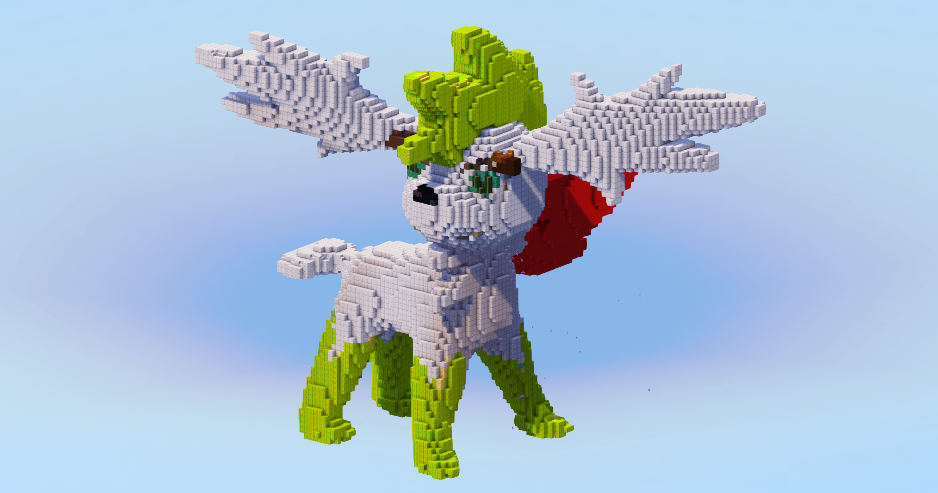 Shaymin Sky — Minecraft Build by LeonisBuilds (2)