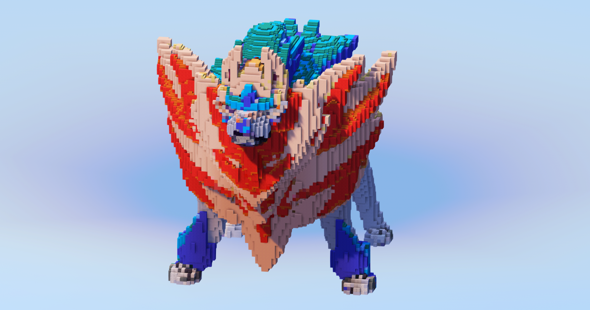 Zamazenta Crowned — Minecraft Build by LeonisBuilds (2)