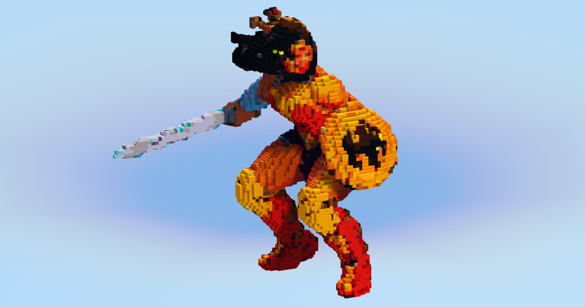 Wonder Woman — Minecraft Build by LeonisBuilds