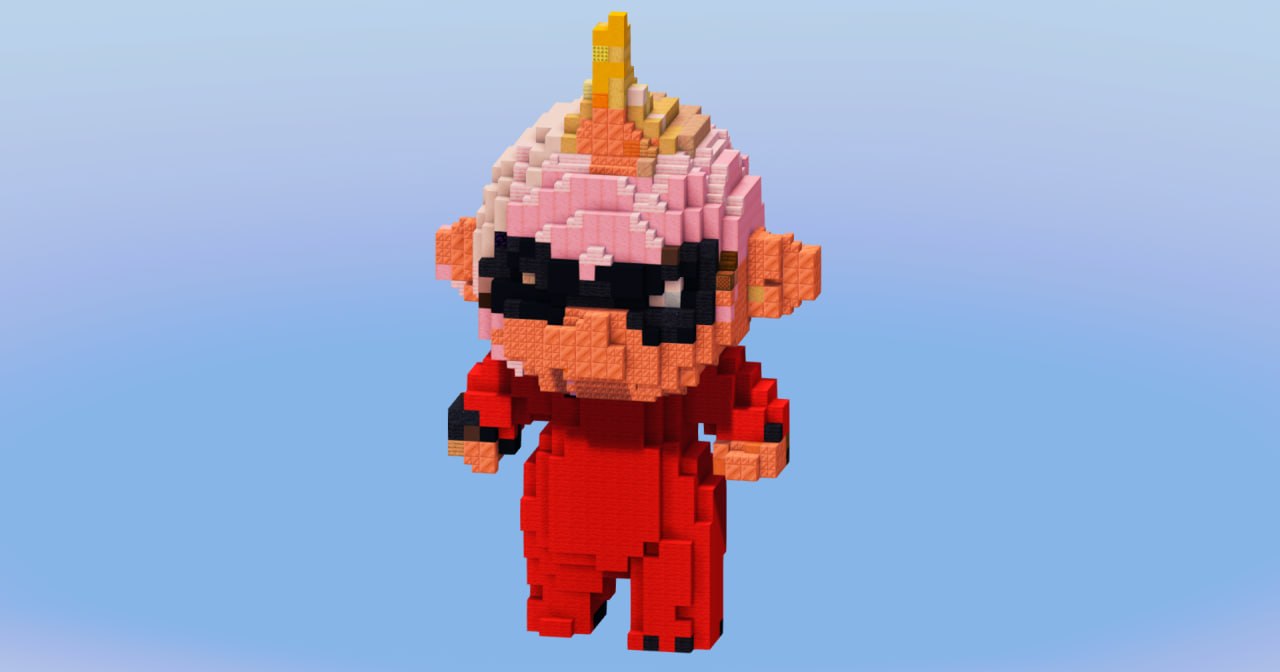 Jack-Jack Parr from The Incredibles — Minecraft Build by LeonisBuilds (2)