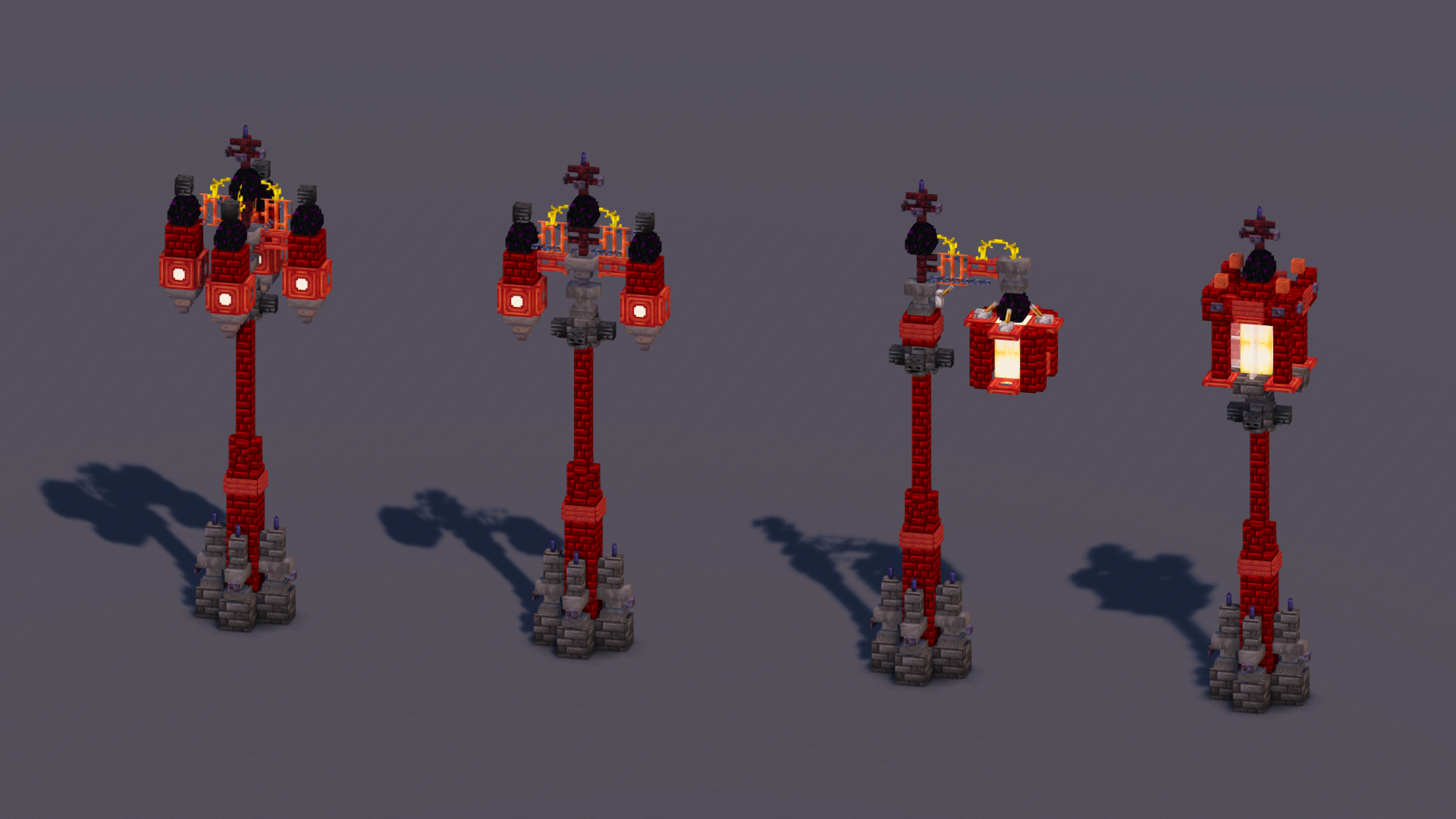 Dark Gothic Lamps Pack