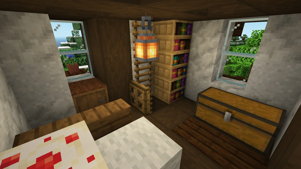 Medieval Survival House #2 (Free - Java/Bedrock) — Minecraft Build by Lindolas_MC (3)