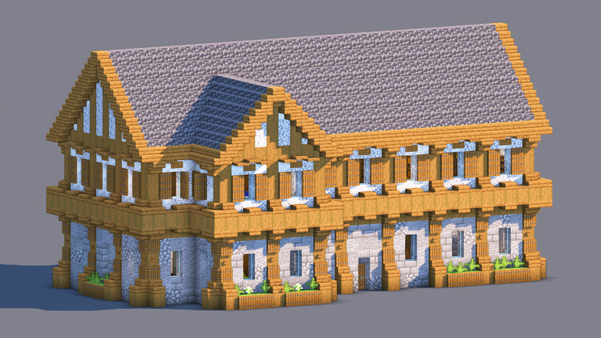 Medieval House – Fully Decorated Interior | Download — Minecraft Build by RaekonBuilds
