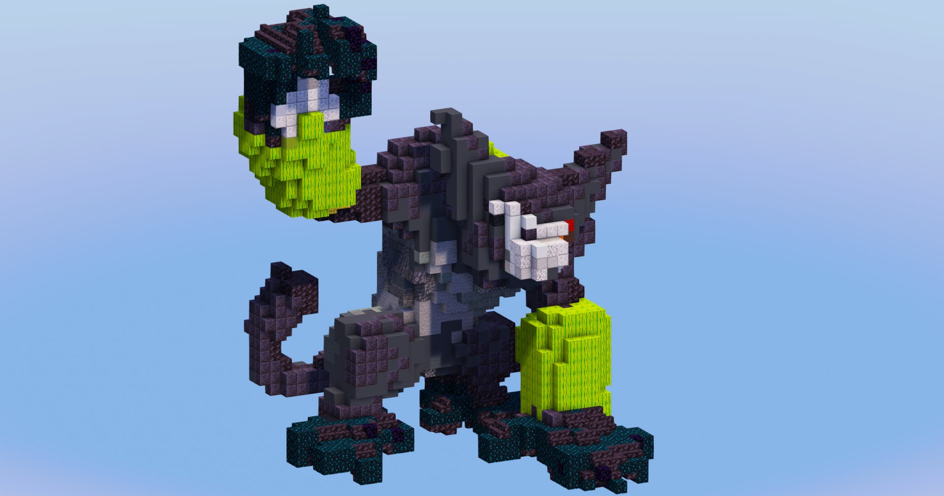 Zarude from Pokemon — Minecraft Build by LeonisBuilds (2)