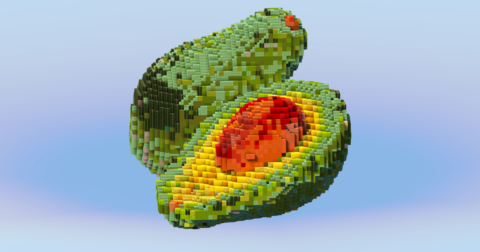 Avocado Fruit — Minecraft Build by LeonisBuilds