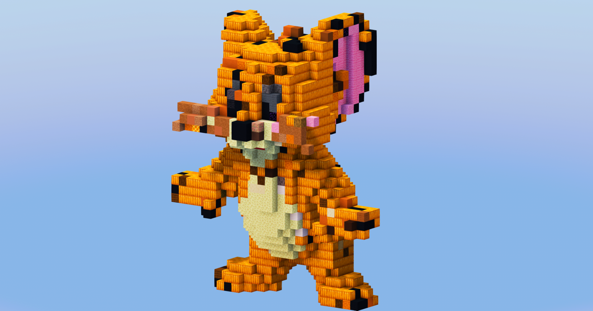 Jerry from Tom & Jerry — Minecraft Build by LeonisBuilds (2)