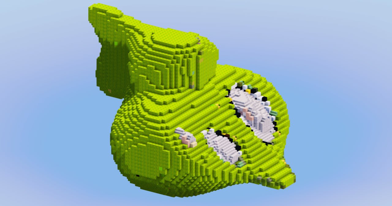 Zygarde Cell — Minecraft Build by LeonisBuilds