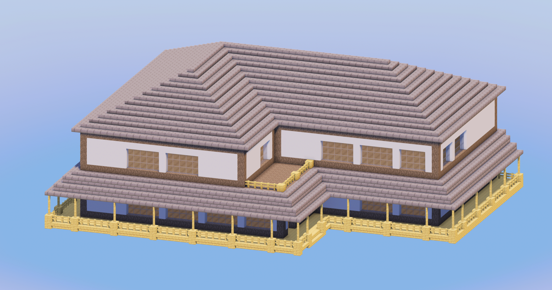 Minecraft Mansion Stone Bricks — Minecraft Build by LeonisBuilds (2)